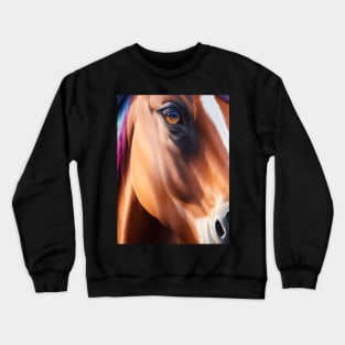 Bay Horse Head Crewneck Sweatshirt